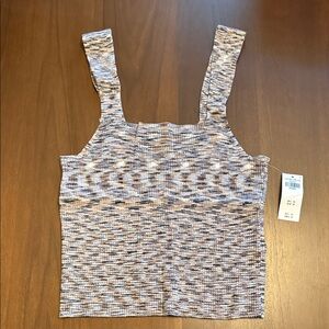 Abercrombie & Fitch Textured Knit Tank Top